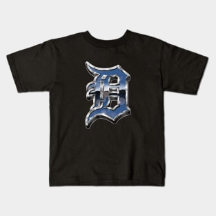 The D in Detroit Michigan Kids T-Shirt